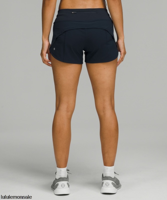 Lululemon Damen DELULU364 | Lululemon Deutschland True Navy Speed ​​Up Mid Rise Lined Short 4